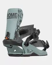 Rome Trace Pro Snowboard Bindings M/L (Men's US 7.5-10) Grey Orange New 2025