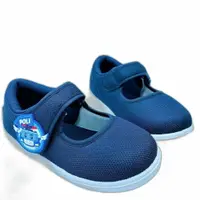 在飛比找樂天市場購物網優惠-台灣製POLI休閒鞋-藍色 - 男童鞋 休閒鞋 布鞋 室內鞋