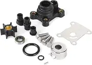 LucaSng Water Pump Impeller Kit Fits Johnson Evinrude 8-15HP Replaces 18-3327 394711