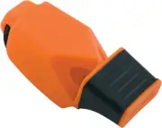 New Fox 40 Fuziun CMG Whistle Orange FO8602O Pealess. 118dB. Integrated black ov