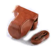 Full Body Camera PU Leather Case Bag with Strap for FUJIFILM XA5/XA3/XA2/XM2/XA10