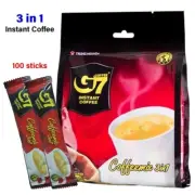 3in1 Instant Vietnamese Coffeemix Powder 100 sticks x 16 g / G7 Trung Nguyen.
