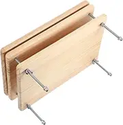 DOITOOL Wooden Book Binding Tool Book Pressing Plate for Accurate Pressure Control and Long Term Use Sturdy Elegant Design for Safe Bookbinding Tasks