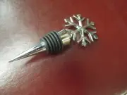 Stainless steel Wine Stoppers Kitchenware Bottle Cap with snow flake