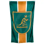 Wallabies Australian Rugby Union Cape Wall Flag Banner