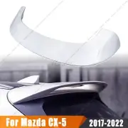 White Rear Roof Tail Boot Trunk Spoiler Wing For for Mazda CX-5 2017-2024 (for: Mazda)