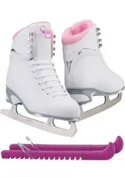 Jackson Ultima Finesse JS184 Figure Ice Skates for Women Bundle with Guardog ...