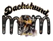 Sublimation Print Dachshund Mom Plaid Ready to Press Heat Transfer
