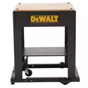 Mobile Stand for Portable Thickness Planer Durable MDF Top Wood Shop Job Site