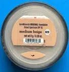 bareMinerals ORIGINAL Loose Powder Foundation SPF 15 0.28 oz Medium Beige N20