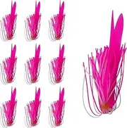 Jig Skirts for Bass Fishing, Luminous Silicone Bait Kit | Flexible Fish Tackle Supplies for Bass Freshwater & Saltwater