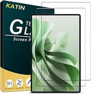 [KATIN] 2 Pack Designed for Samsung Galaxy Tab S9 Ultra/Tab S8 Ultra Tempered Glass, Anti-Scratch, Bubble Free