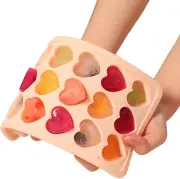 Ice Cube Tray,Heart Ice Cube Tray,Silicone Ice Cube Tray, 21 Cells Mini Heart...