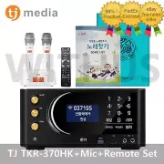 TJ Media TKR-370HK Home Karaoke Machine+TMW-100W Wireless Mic +Remote+Song Book