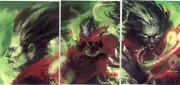 2023 Fleer Ultra Midnight Sons ULTRA SHADES Doctor Voodoo Set of 3 Cards