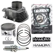 NICHE Cylinder NAMURA Piston NGK DR7EA Spark Plug Kit for Kawasaki Bayou 300