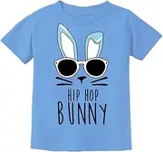 [Tstars] Hip Hop Bunny Funny Easter Toddler Kids T-Shirt