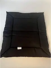 Ruggles Quilted Leg Pads - Under Bandage Pads | Extra Leg Protection |Set of 4 (Black or Navy) 57 x 50 cm Black