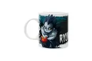 Death Note Ryuk Mug (Grey/Black/White) (One Size)