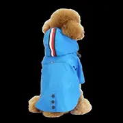 Tommy Hilfiger Dog Rain Coat Light Blue