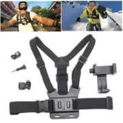 Body Strap Mount Belt Chest Harness Adjustable for GoPro HERO 3 4 5 6 7 8 9 10