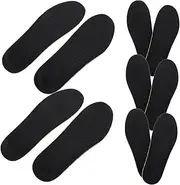 Beavorty 5 Pairs Men Height Increase Insoles Arch Support Shoe Inserts for Enhanced Performance Breathable and Non Slip Design Keep Feet Dry and Comfortable