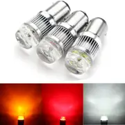 1pcs 1157 BAY15D 6SMD LED Car Reverse Brake Tail Lights Turn Bulb Lamp 30W 600LM DC12-24V 28 RED