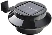 LED Solar Power Wall Fence Gutter Light Sensor Security Garden Porch Yard Lamps