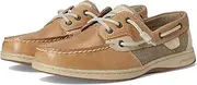 [Sperry] Women's Rosefish Boat Shoe, Linen, 10