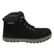 Dewalt Plasma Men's US 12 Black Leather Lace Up Steel Safety Toe Work Boots P309