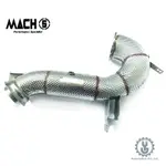 MACH5 高流量帶三元催化頭段 當派 排氣管 BENZ AMG W213 E53 底盤系統【YGAUTO】