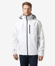 CREW HOODED JACKET 2.0, White | Helly Hansen AU
