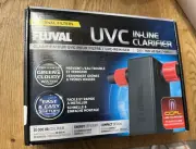 Fluval UVC In-Line Water Clarifier Up To 100 Gallons / 400 Liters New Open Box