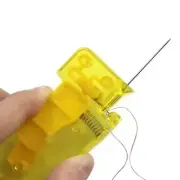 New Elderly Use Automatic Easy Sewing Needle Device Threader Thread Guide Tool