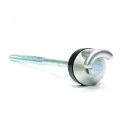 Hex Peg Drillable Tent Pegs - Flat or Hook Top