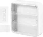 Clear Display Case for Figures,Square Wall-Mounted Doll Storage Box,Acrylic Display Box for Action Figures,Clear Acrylic Display Box,Versatile Doll Display Case for Little Figures (Style 1)