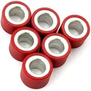 JDFHQT Variator Roller Weights Set 6PC 7g 11g 12g 13g 16g Models 20x15mm Compatible with 125cc 150cc 200cc Skateboard Speed Controller Roller(Black 20x15mm 7g)