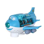 360 Rotating Electric Toy Plane,airplane Toys For Kids,with Led Flashing Lights And Sounds