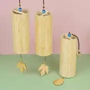 Garden Balcony Bamboo Wind Chimes Hand Cranked Bamboo Chords Wind Chimes