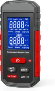 EMF Meter, EMF Radiation Meter, Digital Electromagnetic Field Radiation Detector
