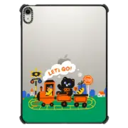 iPad Air 11-inch (M2/M3) iPad Impact Case Let's go! BY INDI