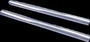 DS Hard Chrome 49 mm 29.50in Fork Tube Pair for Dyna Super Glide Custom 06-11