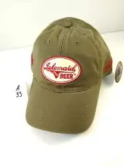 Rapala Lakemaid Beer Hat Army Green Fishing Hiking Camping Outdoors NWT