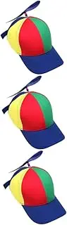 [LIFKOME] Hip-hop Cap Men's Summer Hats Summer Hat Women's Beach Hat Cap with Propeller on Top Helicopter Beanie Summer Hats for Women Beach All-Match Caps Baseball Hats Sports Cap