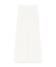 knitted trousers IT42 white