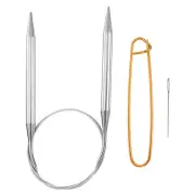 32" Circular Knitting Needles US 13/9.0mm Needles 5.51" Stainless Steel