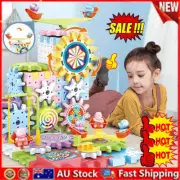 83pcs Electric Gear Building Blocks Toys Creative Intelligence Puzzle Game Gift~