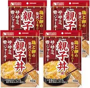 Gonta's Oyakodon Style Sasami Jerky, Set of 4, 10 Sheets