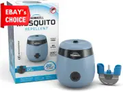Rechargeable Mosquito Repeller E-Series 28m² Scent-Free 12-Hour Refill Blue