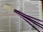 AGAPE bookmark ribbons multi page book mark Bible study hymnal planner gift
